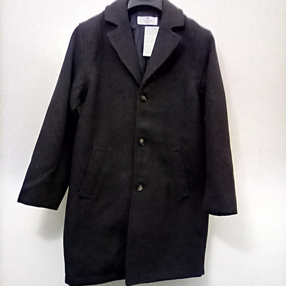 NWT Dark gray felted coat
